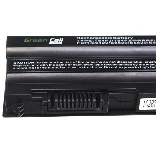 DE04PRO : Green Cell PRO Battery for Dell Latitude E5520 E6420 E6520 E6530 / 11,1V 5200mAh; Green Cell