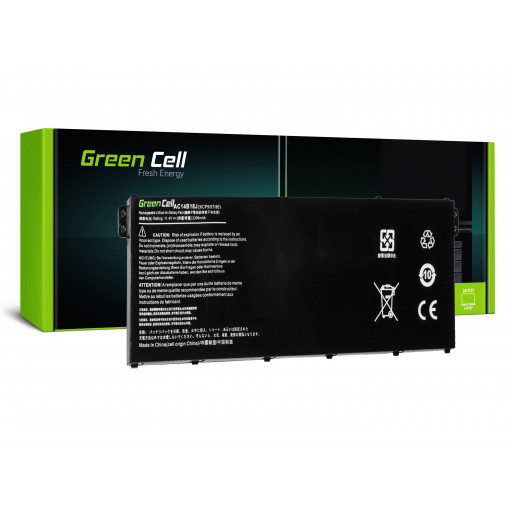 AC52 : Green Cell Battery for Acer Aspire E 11 ES1-111M ES1-131 E 15 ES1-512 / 11,4V 2200mAh; Green Cell