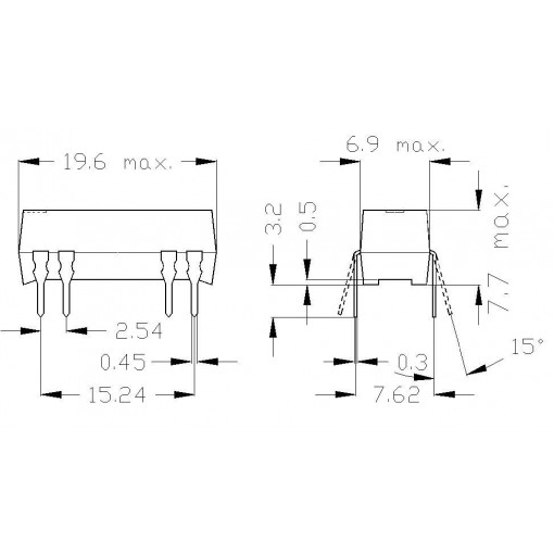 NTE15006; IC: driver; bidirectional,motor controller; 1A; Channels: 4; 6÷24V; NTE Electronics NTE15006; IC: driver; bidirectional,motor controller; 1A; Channels: 4; 6÷24V; NTE Electronics