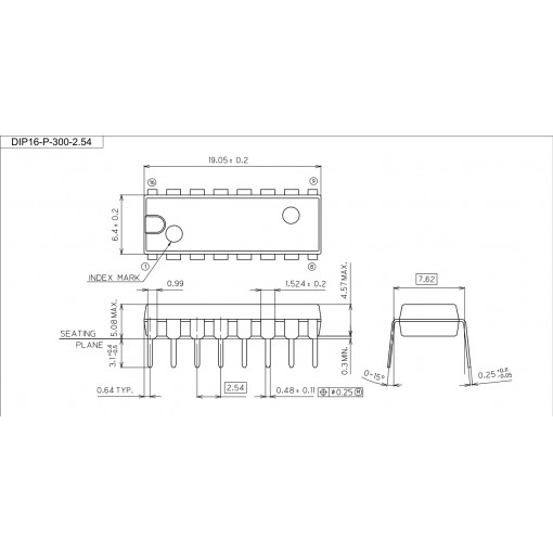 ILQ74; Optocoupler; THT; Channels: 4; Out: transistor; Uinsul: 5.3kV; DIP16; VISHAY ILQ74; Optocoupler; THT; Channels: 4; Out: transistor; Uinsul: 5.3kV; DIP16; VISHAY