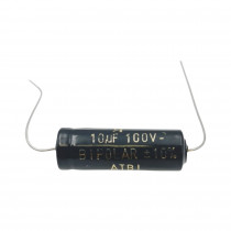 CEB-10/100A; Capacitor: electrolytic; bipolar; THT; 10uF; 100V; Ø10x30mm; ±20%; SR PASSIVES