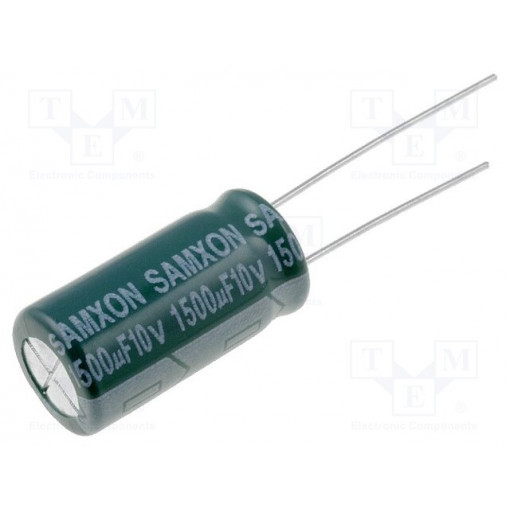 1500/10PHTL; 1500uF 10V 105C 10x20 GF SAMXON LowESR 1500/10PHTL; 1500uF 10V 105C 10x20 GF SAMXON LowESR