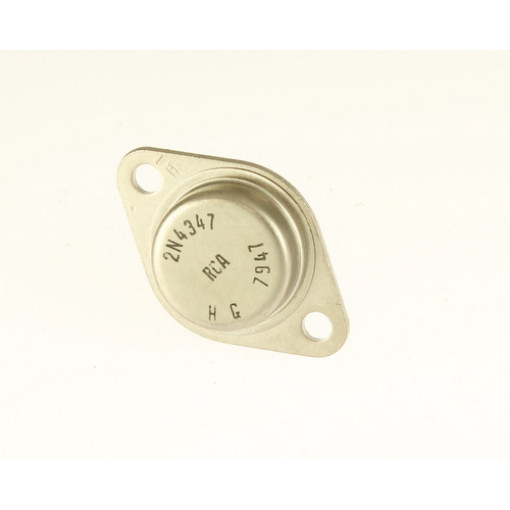 2N4347; NPN 120V 5A 100W 200kHz TO3 2N4347; NPN 120V 5A 100W 200kHz TO3