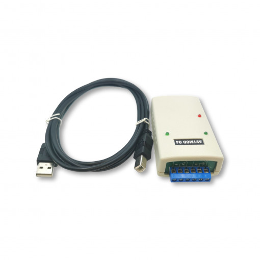 AVTMOD04; Releju modulis slēdzams pie USB (2x 8A/230V AC)