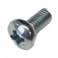 1538594; Screw; M3x6; DIN: 7985A; Head: cheese head; Pozidriv; steel; zinc; BOSSARD