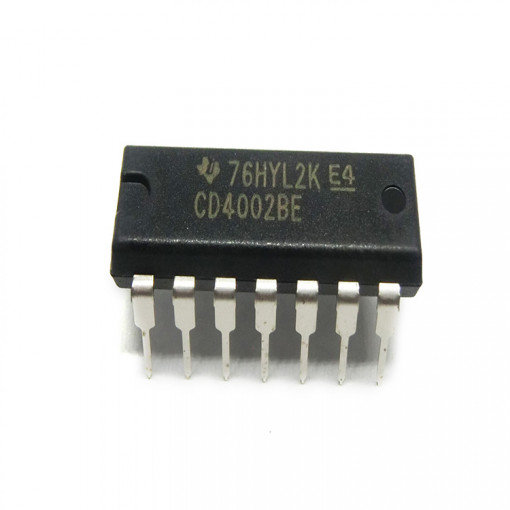 CD4002; DUAL 4-INP NOR GATE DIP14