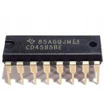 CD4585; 4-BIT MAGNITUDE COPARATOR DIP16