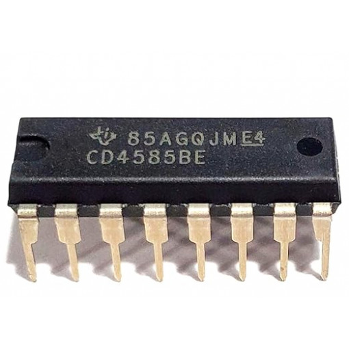 CD4585; 4-BIT MAGNITUDE COPARATOR DIP16