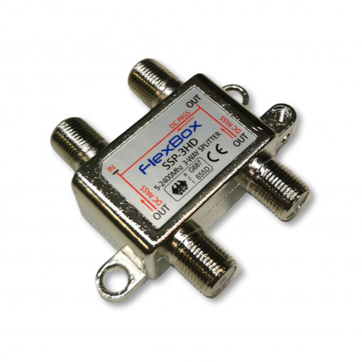 FV3.DCALL; SAT-TV spliters uz 3 5-2050MHz DC visiem 4203AP