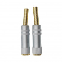 JC25SL.VMG.2SET#T; PAIR OF 2,5MM STEREO JACKS / PROFESSIONAL