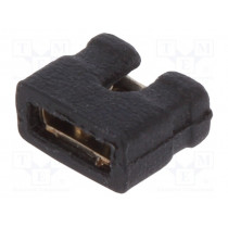 JUMPER-2.0/B; Jumper; pin strips; female; open; 2mm; 1x2; black; NINIGI JUMPER-2.0/B; Jumper; pin strips; female; open; 2mm; 1x2; black; NINIGI