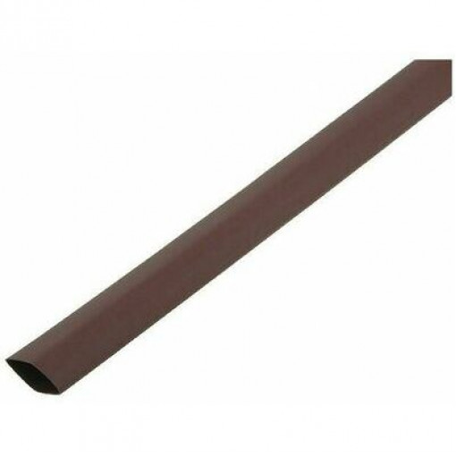 CB-HFT(2X) 12.7; Heat shrink sleeve; glueless; 2: 1; 12.7mm; L: 1m; brown; -55÷125°C; CYG CB-HFT(2X) 12.7; Heat shrink sleeve; glueless; 2: 1; 12.7mm; L: 1m; brown; -55÷125°C; CYG