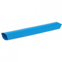 CB-HFT(2X) 25.4; Heat shrink sleeve; glueless; 2: 1; 25.4mm; L: 1m; blue; polyolefine; CYG