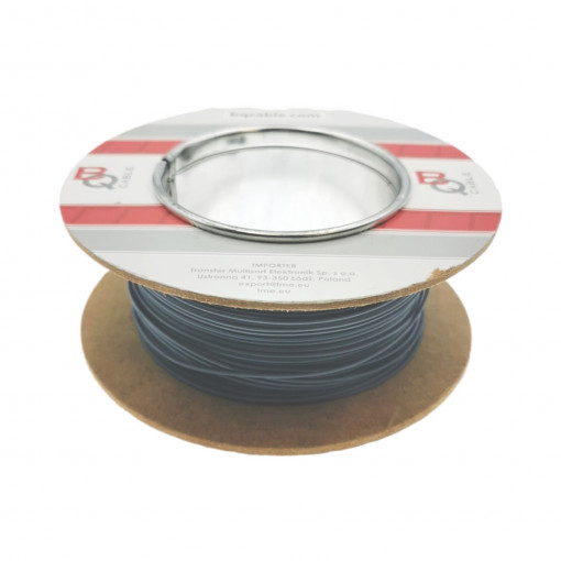 FLRY-B0.35-GY/BK; Wire; FLRY-B; stranded; Cu; 0.35mm2; PVC; grey-black; 60V; 100m; BQ CABLE FLRY-B0.35-GY/BK; Wire; FLRY-B; stranded; Cu; 0.35mm2; PVC; grey-black; 60V; 100m; BQ CABLE