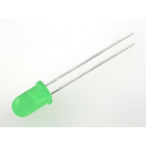 L-53GD-12V; LED; 5mm; green; 8÷20mcd; 60°; 11.5mA; 12÷14V; Front: convex; KINGBRIGHT ELECTRONIC L-53GD-12V; LED; 5mm; green; 8÷20mcd; 60°; 11.5mA; 12÷14V; Front: convex; KINGBRIGHT ELECTRONIC