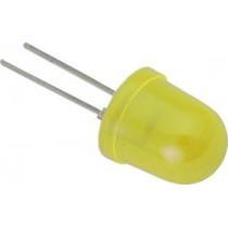 L-813YD; LED; 10mm; yellow; 20÷50mcd; 60°; Front: convex; KINGBRIGHT ELECTRONIC L-813YD; LED; 10mm; yellow; 20÷50mcd; 60°; Front: convex; KINGBRIGHT ELECTRONIC