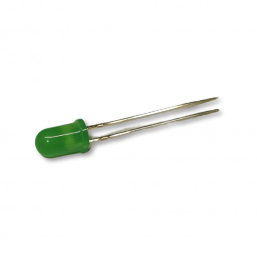 OSNG5134A; LED; 5mm; green; 20mcd; 30°; 20mA; 1.8÷2.4V; Front: convex; OPTOSUPPLY OSNG5134A; LED; 5mm; green; 20mcd; 30°; 20mA; 1.8÷2.4V; Front: convex; OPTOSUPPLY