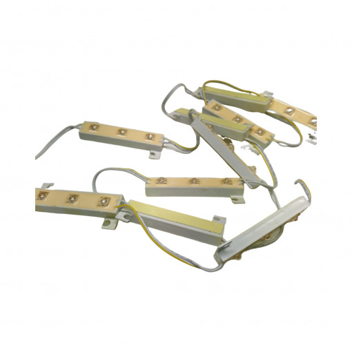 LED-AL-PCV-3W; 16.5x73.5mm 3xLED balta 7.5lm 12V 20mA