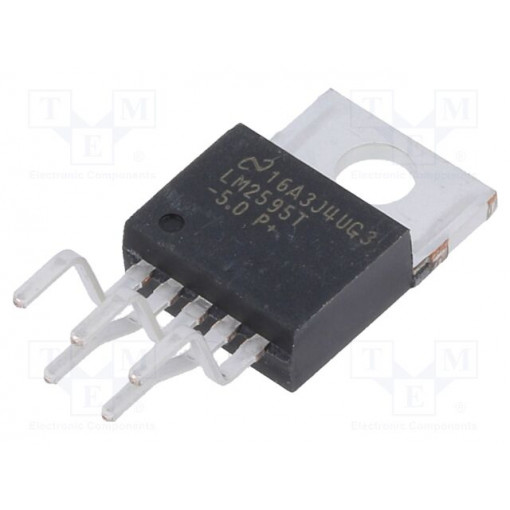 LM2595T-5; SW-REG 5V 1A STEP-DOWN TO220/5