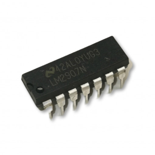 LM2907N; FREQ.TO VOLT.CONVERT. DIP14