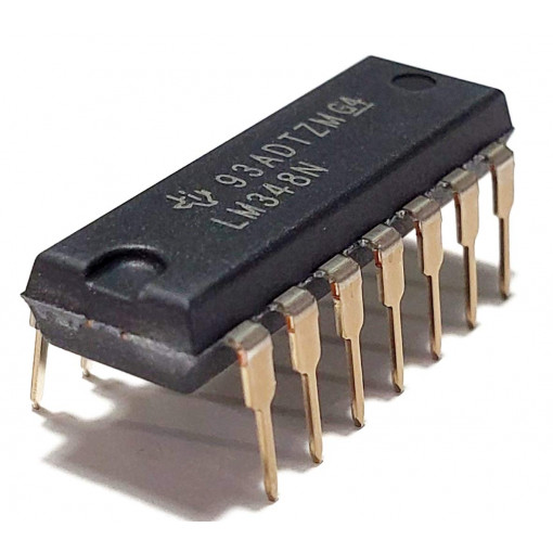 LM348N; QUAD BIPOLAR OPAMP 14p