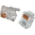 ; Plug; RJ12; PIN: 6; Layout: 6p6c; IDC,crimped; for cable; NINIGI ; Plug; RJ12; PIN: 6; Layout: 6p6c; IDC,crimped; for cable; NINIGI
