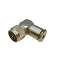 J01020A0097; Plug; N; male; angled 90°; 50Ω; B7808A,CNT-240,H155,LMR240; teflon; TELEGÄRTNER