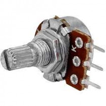 R16148-1A-2-A1K; Potentiometer: shaft; single turn; 1kΩ; 63mW; ±20%; THT; 6mm; metal; SR PASSIVES R16148-1A-2-A1K; Potentiometer: shaft; single turn; 1kΩ; 63mW; ±20%; THT; 6mm; metal; SR PASSIVES