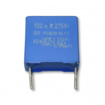 PCX2_337_10104; MKP X2 100nF 275VAC 20% RM10 min.10gab.