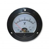 PM.BP-65_DC40V; Analogais paneļa voltmetrs 40V DC PM.BP-65_DC40V; Analogais paneļa voltmetrs 40V DC