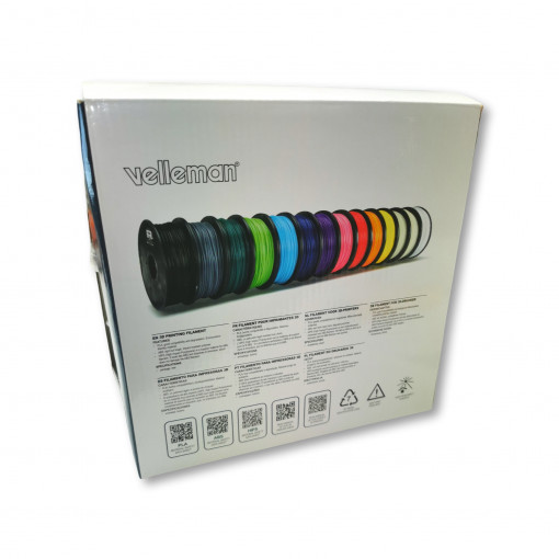 PR3D.YL3; 3D printera K8200 materiāls printēšanai PLA 3mm dzeltens 1kg rullis PR3D.YL3; 3D printera K8200 materiāls printēšanai PLA 3mm dzeltens 1kg rullis