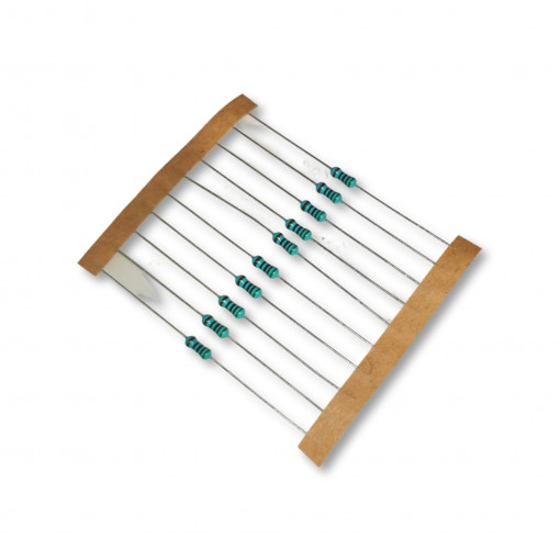 MF006FF5100A50; Resistor: metal film; THT; 510Ω; 0.6W; ±1%; Ø2.5x6.8mm; 50ppm/°C; ROYAL OHM MF006FF5100A50; Resistor: metal film; THT; 510Ω; 0.6W; ±1%; Ø2.5x6.8mm; 50ppm/°C; ROYAL OHM