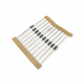 MF006FF1303A50; Resistor: metal film; THT; 130kΩ; 0.6W; ±1%; Ø2.5x6.8mm; 50ppm/°C; ROYAL OHM MF006FF1303A50; Resistor: metal film; THT; 130kΩ; 0.6W; ±1%; Ø2.5x6.8mm; 50ppm/°C; ROYAL OHM