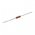 MOF1WS-390R; Resistor: metal oxide; THT; 390Ω; 1W; ±5%; Ø3.2x9mm; axial; SR PASSIVES