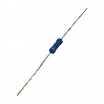 MOR01SJ0821A10; Resistor: metal oxide; THT; 820Ω; 1W; ±5%; Ø4x10mm; axial; ROYAL OHM