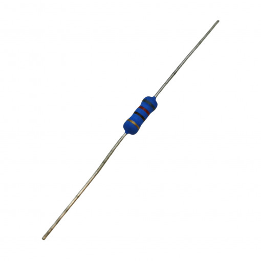 MOR01SJ0821A10; Resistor: metal oxide; THT; 820Ω; 1W; ±5%; Ø4x10mm; axial; ROYAL OHM