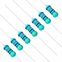 MF01SFF4703A10; Resistor: metal film; THT; 470kΩ; 1W; ±1%; Ø3.5x10mm; 50ppm/°C; ROYAL OHM