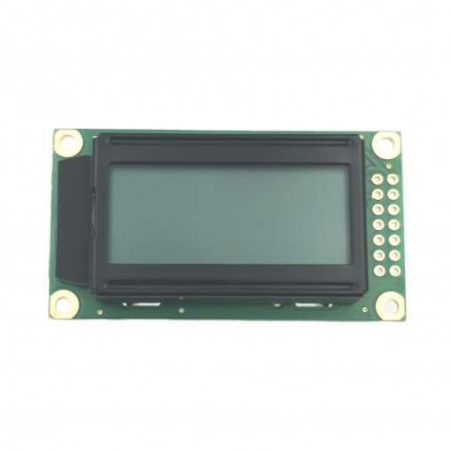 RC0802A-FHW-ESX; LCD 8x2 LED balta 58x32x13.5