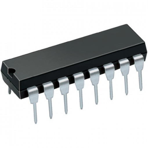 SN74HCT367; HEX BUS BUFFER WITH 3 STATE OUTPUT NON INV DIP16