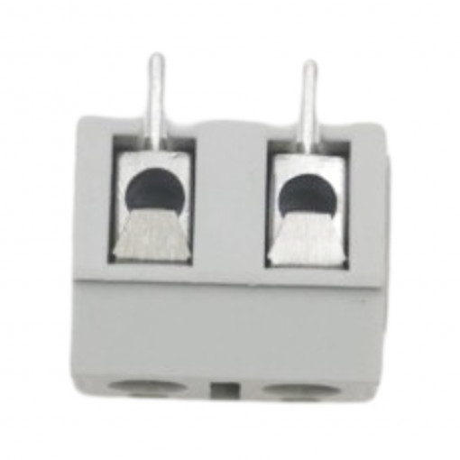 TB-7.5-P-2P/GY; PCB terminal block; angled 90°; 7.5mm; ways: 2; on PCBs; 1.5mm2; NINIGI