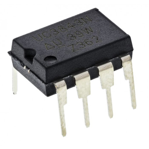 UC3843BN; PMIC; PWM controller; 1A; 48÷500kHz; Channels: 1; DIP8; flyback; STMicroelectronics UC3843BN; PMIC; PWM controller; 1A; 48÷500kHz; Channels: 1; DIP8; flyback; STMicroelectronics