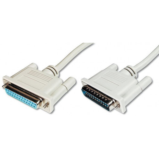 CAB-25GW/5; Cable; D-Sub 25pin socket,D-Sub 25pin plug; Len: 5m; BQ CABLE CAB-25GW/5; Cable; D-Sub 25pin socket,D-Sub 25pin plug; Len: 5m; BQ CABLE