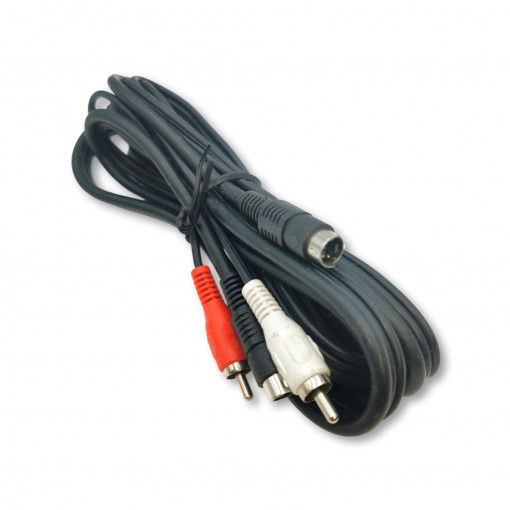 VSSMD4R2/.15; Vads MiniDIN 4k un 2RCA spraudņi 1.5m