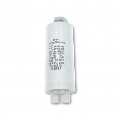 W1-11L23; Kondensators luminiscentām lampam 7mF/250V TC884PS TESLA