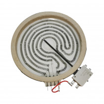 W4-40A03/S; Keramiskais sildelements 180mm 1800W 230V pieslēgums ar slēdzi