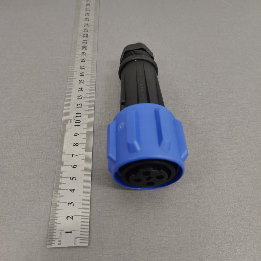 PX0911/04/S; Connector: circular; plug; female; PIN: 4; Buccaneer 900; for cable; BULGIN PX0911/04/S; Connector: circular; plug; female; PIN: 4; Buccaneer 900; for cable; BULGIN