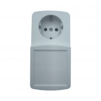 Z120J; Enclosure: for power supplies; X: 64mm; Y: 129mm; Z: 57mm; ABS; grey; KRADEX Z120J; Enclosure: for power supplies; X: 64mm; Y: 129mm; Z: 57mm; ABS; grey; KRADEX