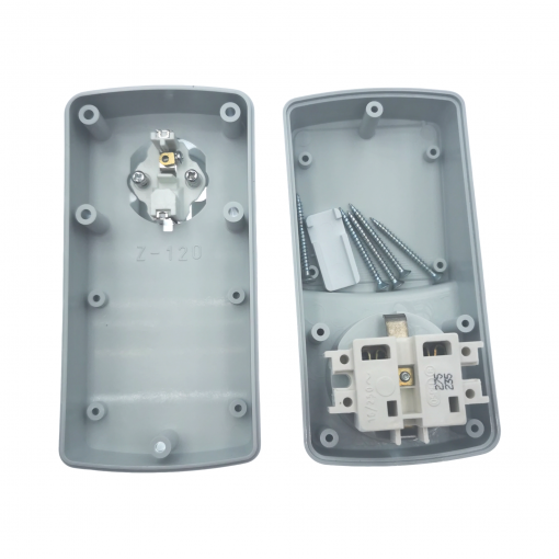 Z120J; Enclosure: for power supplies; X: 64mm; Y: 129mm; Z: 57mm; ABS; grey; KRADEX Z120J; Enclosure: for power supplies; X: 64mm; Y: 129mm; Z: 57mm; ABS; grey; KRADEX