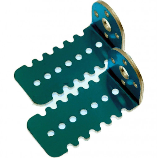 MOTBP.PRE2676; Pololu Metal Gearmotor Bracket Pair 25mm MOTBP.PRE2676; Pololu Metal Gearmotor Bracket Pair 25mm