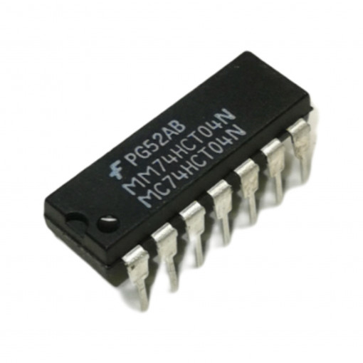 SN74HCT04; HEX INVERTER DIP14